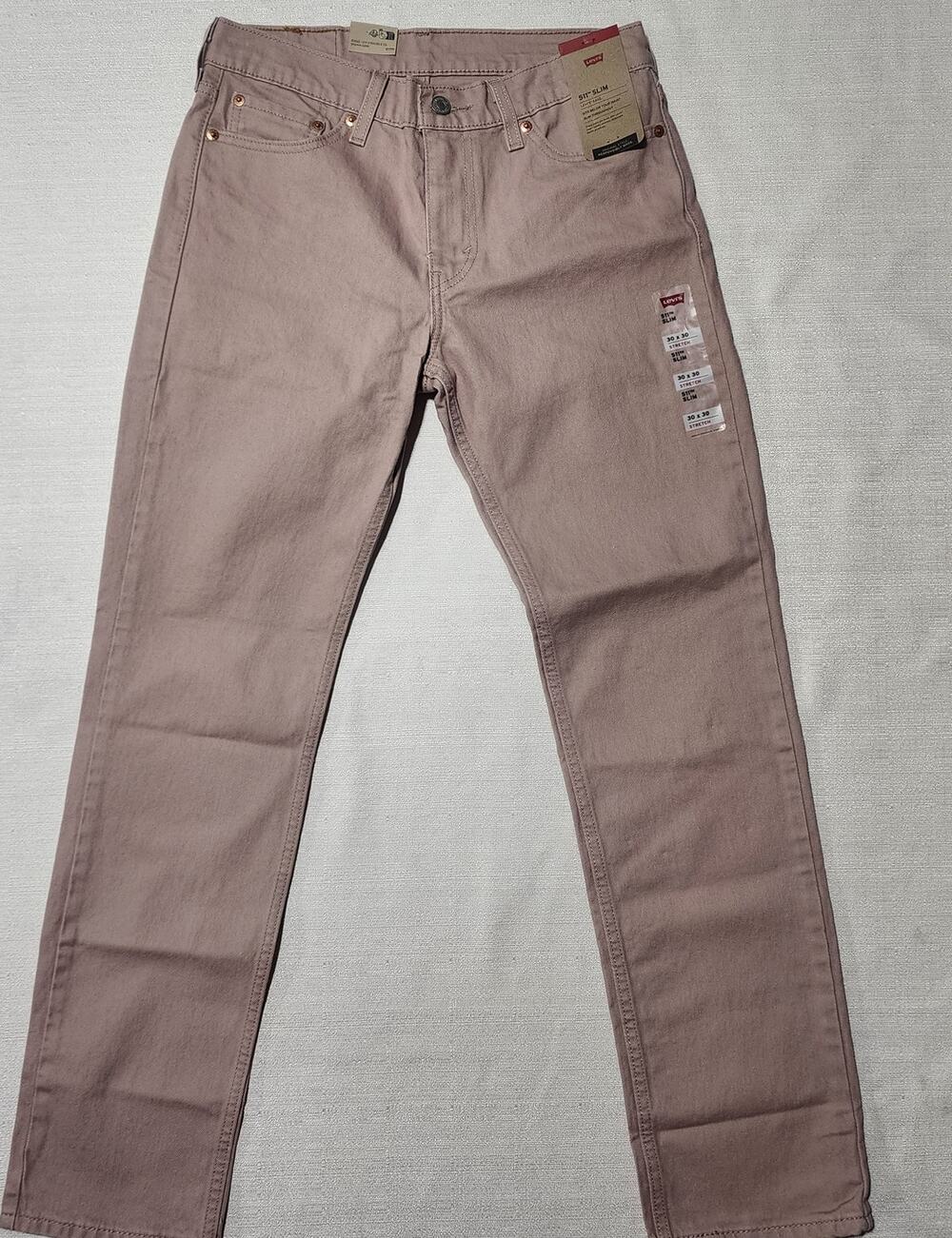 Levi's 511 slim sit below the waist 30x30 men